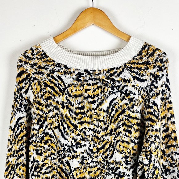 2/$20 Rachel Comey Animal Print Sweater L - Picture 5 of 7